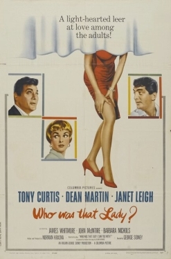 Постер фильма Кто была та леди? (1960)