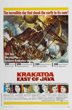 Постер фильма Гибель на вулкане Кракатау (1968)