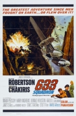 Постер фильма Эскадрилья 633 (1963)