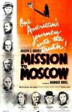 Постер фильма Миссия в Москву (1943)